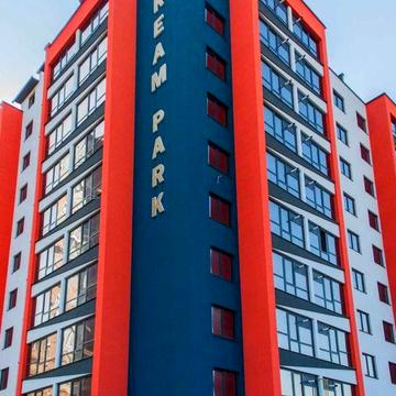 2к 48,3 м² ЖК Dream Park центр міста 8/10 закрита територія паркінг 500 авто не кутова зданий будинок наповнення котел ID:44391 ЖК Дрім Парк