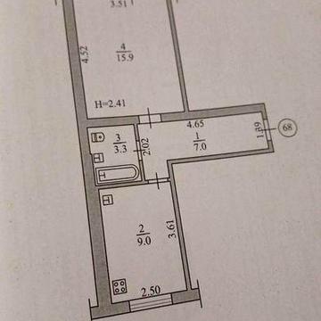 Продам 1-к квартиру на Східному 1