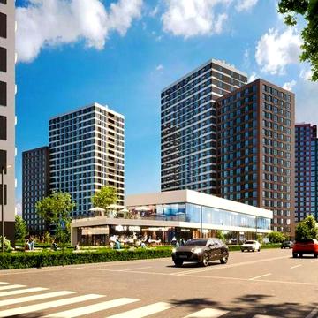 1-к квартира 43 м² Варшавський 3 (Будинок 10.5) ЖК Варшавський-3