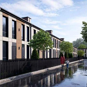 Таунхаус Білогородка 48м² з власним двориком 12м². Від забудовника. Без % Будинок за ціною квартири. 20 хв до метро. Розтермінування 12 міс.