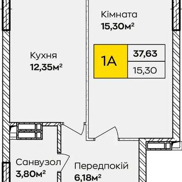 1-кімнатна від забудовника Сінергія Київ Позняки  Здолбунівська Є-Оселя/розтермінування від забудовника ЖК Сінергія Київ