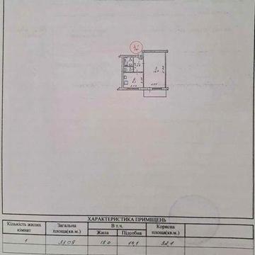 Продажа 1 к кв Хортицкий м-н 2/9