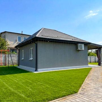 Новий будинок-дача 55м² біля річки! СТ Висотник,Новоселівка. Новобудова. З автополивом та меблями на 6 сотках. Готовий на 100% до сезону.
