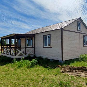 Затишний сучасний будинок 54 м² біля лісу та озер — с. Забіря (5 соток)