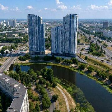 Продаж Стильної 1к квартири з видом на Дніпро та Лавру | Соборності 30 ЖК Київська Венеція