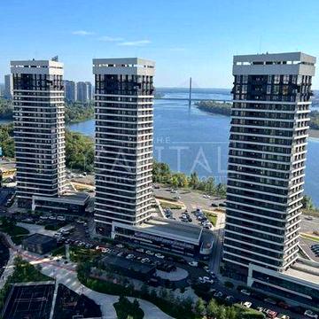 СРОЧНАЯ ПРОДАЖА квартиры ПЕНТХАУС без ремонта с ТЕРРАСОЙ вид на ДНЕПР ЖК Грейт Great Днепровская Набережная Дарницкий р-н ЖК Great