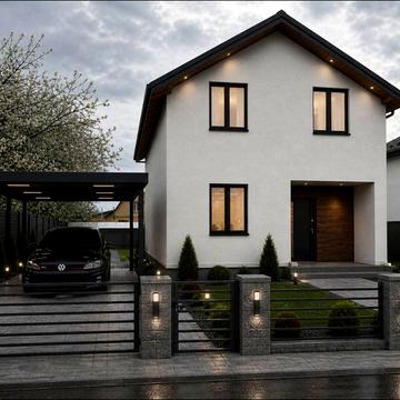 Права сторона міста , газифікований будинок 115м. кВ.