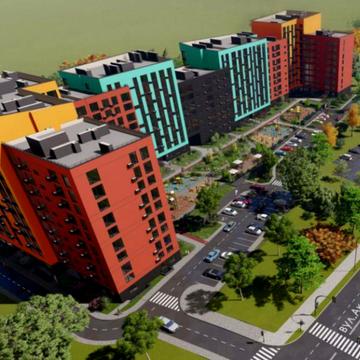 Продаж 1к квартири, 43 кв.м, ЖК Кольоровий