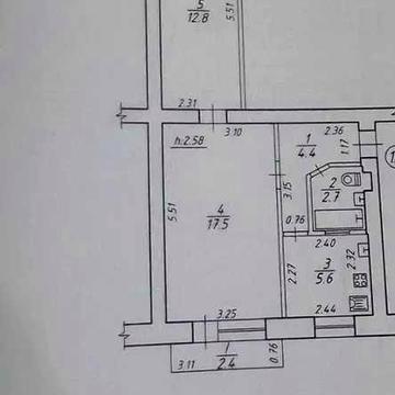 2 кімнатна квартира з автономним опаленням за гарну ціну