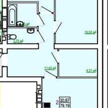 Продам 2-комн квартиру 79м2 в Новострое ЖК СКАЗКА MV ЖК СКАЗКА