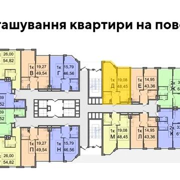 Продаж 2к Квартира Симона Петлюри (Черняховського) вулиця ЖК на Петлюры, 28