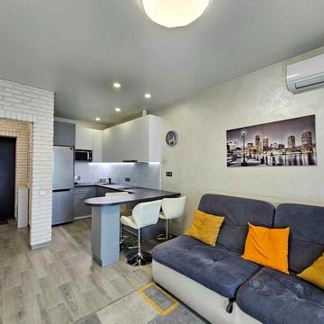 Оренда стильної двокімнатної Studio 47m2 ЖК Варшавський мікрорайон
