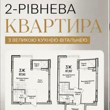 Трикімнатна квартира СИНЕРГІЯ СІТІ Ірпінь біля набережної БЕЗ % ОБЄДНАЙТЕ ДВА ВАУЧЕРА