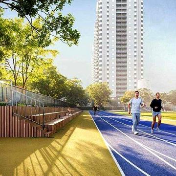 до метро Осркорки 3.3км Продаж 1к квартира 32.93м ЖК Sister Клеманська 3, Brother Грейт Від Збудовника ЖК Sisters