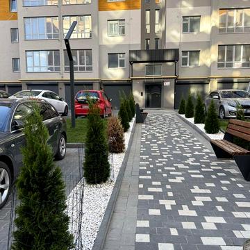 Простора квартира з шикарним краєвидом і з чорновими роботами ЖК Авіла Щасливий