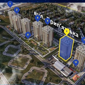 Продаж 2-кімнатної квартири в ЖК «Урлівський 1/Урловский 1» (Осокорки). River Mall, Arkadia ЖК Урлівський, Урловский