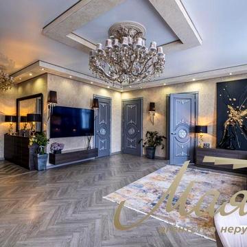 Оренда стильної та унікальної 3-кімнатної квартири (100м2) в ЖК "Новопечерські Липки", вул. Верхогляда 11В, Печерськ | Неокласика | Можна з собачкою