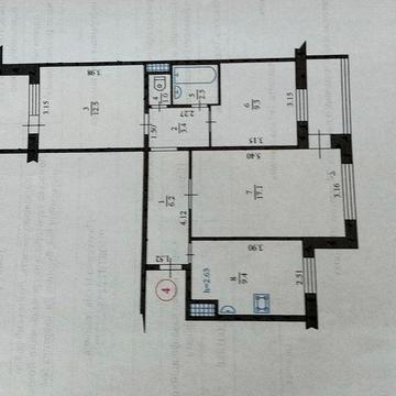 Продам 3-кімн. квартиру на 4 м-ні