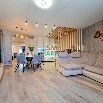 Простора 3-кімнатна квартира 117 м² у ЖК «Новомостицький», Новомостицька, 15, БДЖ ЖК Новомостицкий