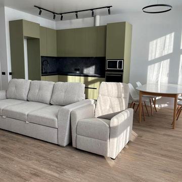 Оренда 2-к квартири 70 м² | Перша здача | Вид на Дніпро | ЖК Русанівська Гавань