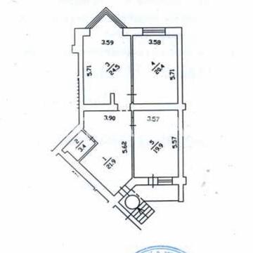 3-кімнатна квартира. Шевченківський. Нивки