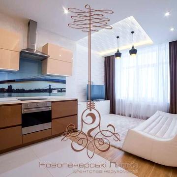 Перша оренда 3-кімнатної квартири 90м2 - ЖК Новопечерські Липки вул. Верхогляда (Драгомирова)