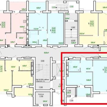 47м2 В ДОМЕ С ОТОПЛЕНИЕМ! ЖК Сказка Продам 1 комн. квартиру м Холодная Гора AB ЖК Сказка