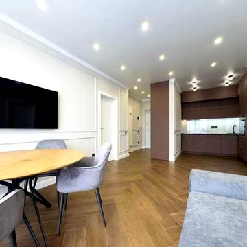 Продаж 2к квартира з ремонтом 70м2 в ЖК Славутич 2.0 Осокорки Славутич Позняки Харківська Seven River Stone ЖК Славутич 2.0