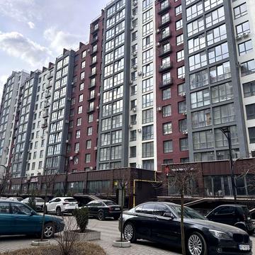 ГОТОВА однокімнатна квартира у видовій секції ЖК КНЯГИНИН, індивідуальне опалення, зручний поверх, центральна локація, підземний паркінг