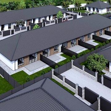 Таунхаус на дві кімнати 58м2 з газом та центральними комунікаціями. КМ Нова Мрія