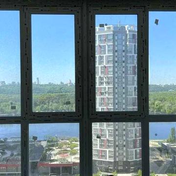 Прямий вид на Дніпро ЖК Русанівська гавань 7 поверх Без % Будинок 13-17 ЖК Русанівська гавань