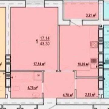 В продаже 1к квартира, ЖК Гидропарк ЖК Гидропарк