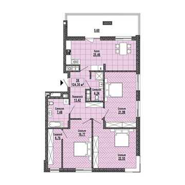 Продаж 3к Квартира Бережанська вулиця ЖК Hill Side