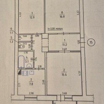 Продаж 3х сталінка 96-97 пр.Універсітетський(Гагаріна)