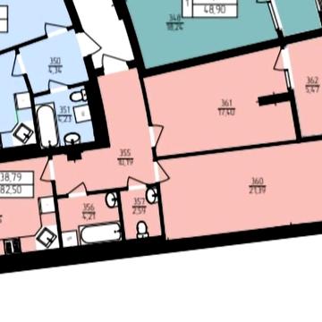 2 кімнатна квартира в новобудові від власника 82 м² на 2 сторони 2 лоджії 2 санвузли 3 поверх з 26 якісне наповнення під чистову власна котельня