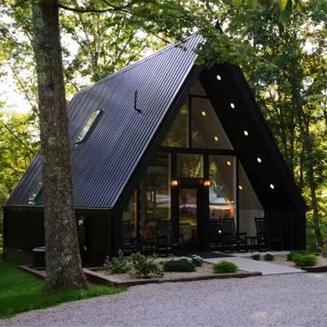 Продам домик А-Frame 75 м2 на опушке леса.