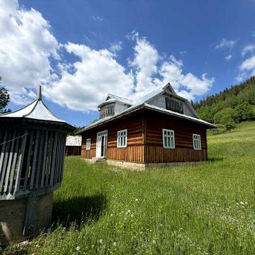 Продається затишний будинок у Карпатах біля лісу
