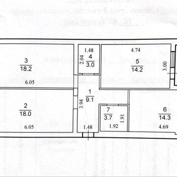 Продам простору 3-кімнатну квартиру в новобудові — 83,8 м². Своя (перший власник).