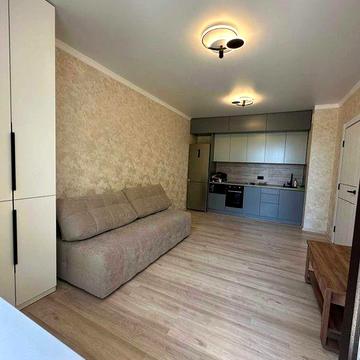 Продам 1к квартиру в ЖК 42м2 с ремонтом, 15 мин ТЦ Караван, Левобережный