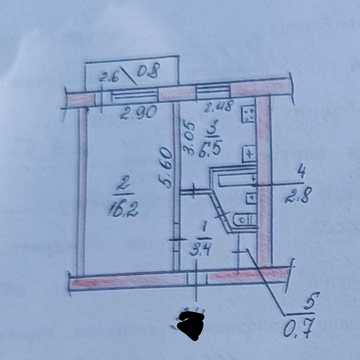 Продаю 1 комн. квартиру Соляные( Центр р-н)