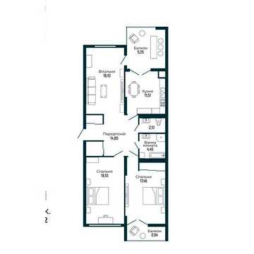 Продаж 3к Квартира Ужгородська вулиця ЖК Квартал Royal Town