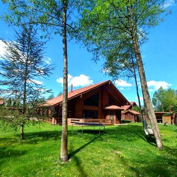 Будинок біля Києва, зруб - ліс та два ставки, річка Ірпінь, Білогородка