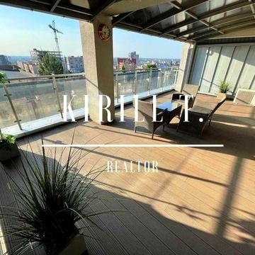Аренда квартиры 2к 70м2 ЖК IQ house – с террасой! Центр/Клары Цеткин