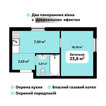 Квартира від забудовника! 900м від Києва ЖК Oazis Park