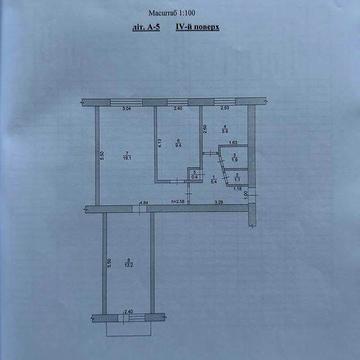 Трикімнатна квартира в місті Ромни