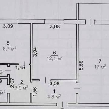 Продамо 2-х кімнатну Р-н ЮЗР співпрацюем по програмах виплат