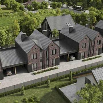 Дуплекс в закритому котеджному містечку у Гостомелі