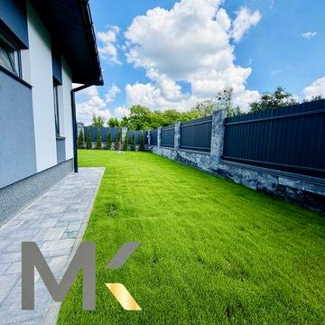 Будинок 157 м²2 з гаражем і великою терасою в Михайлівка-Рубежівка, газ, сонячні панелі, озеленення