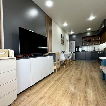2 комнатная 60м  Ремонт Мебель Техника Кухня 21м Гардеробная