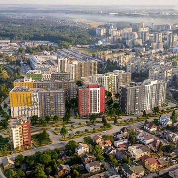 Квартира з кухнею 17,73 м² та двома спальнями у ЖК Morning — площа 54,54 м² ЖК Morning